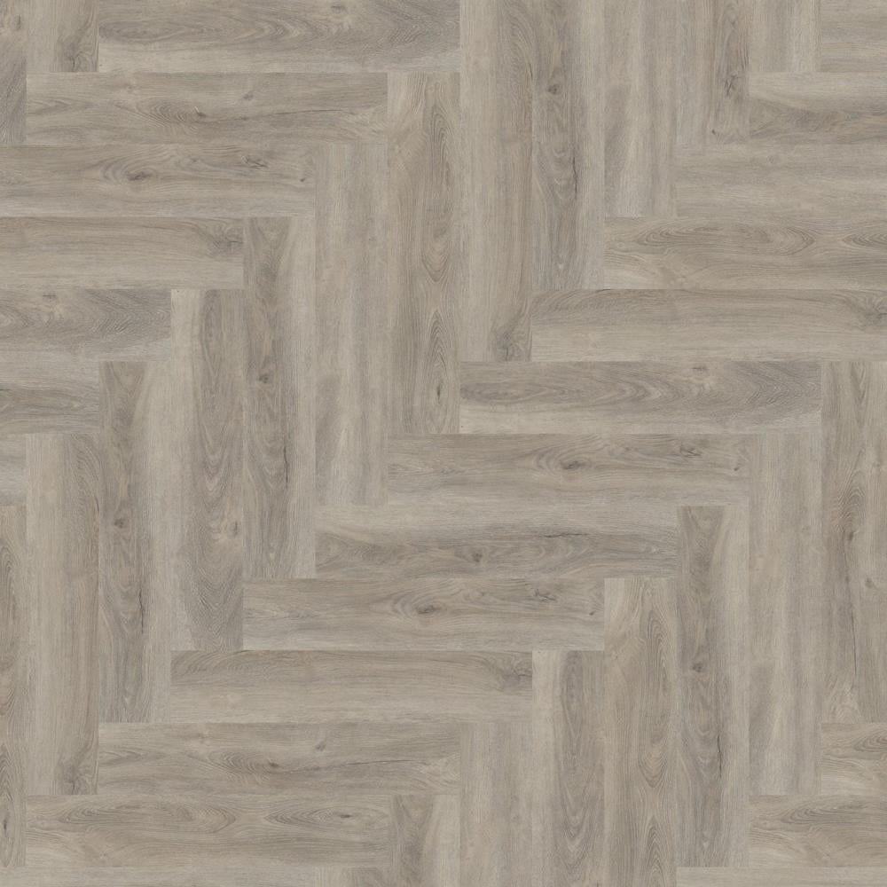 Ambiant Spigato visgraat Robusto light grey klik pvc 730x146x7mm 0,55 (met geïntegreerde ondervloer 10DB)