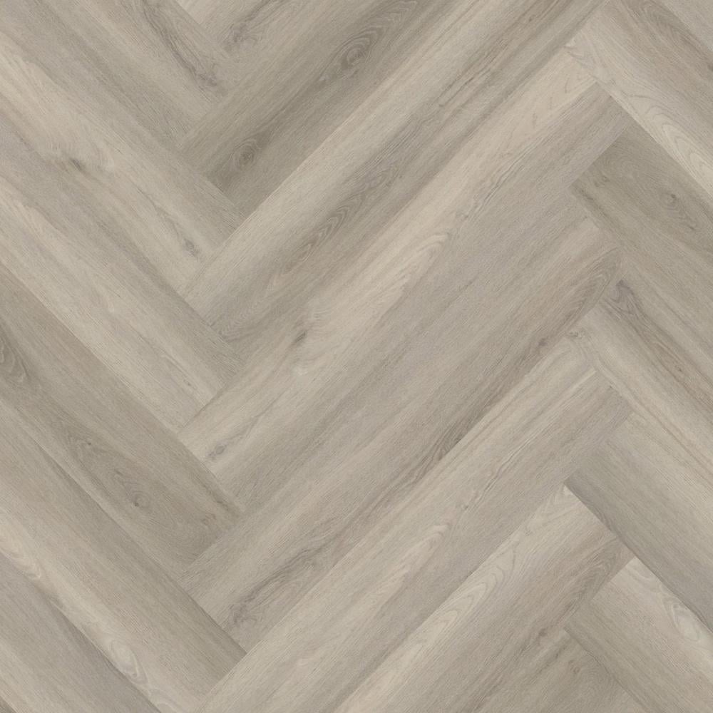 Floorlife Yup Herringbone Paddington grey klik pvc 600x150x7mm 0,55 (met geïntegreerde ondervloer 10DB)
