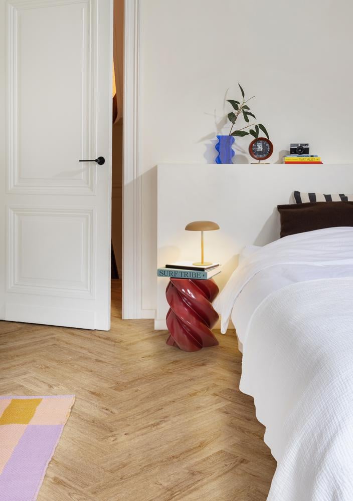 MODULEO KLIK PVC VISGRAAT LAYRED 65837 STANFORD OAK  630X126X6MM 0,55 (MET GEÏNTEGREERDE ONDERVLOER 10DB)
