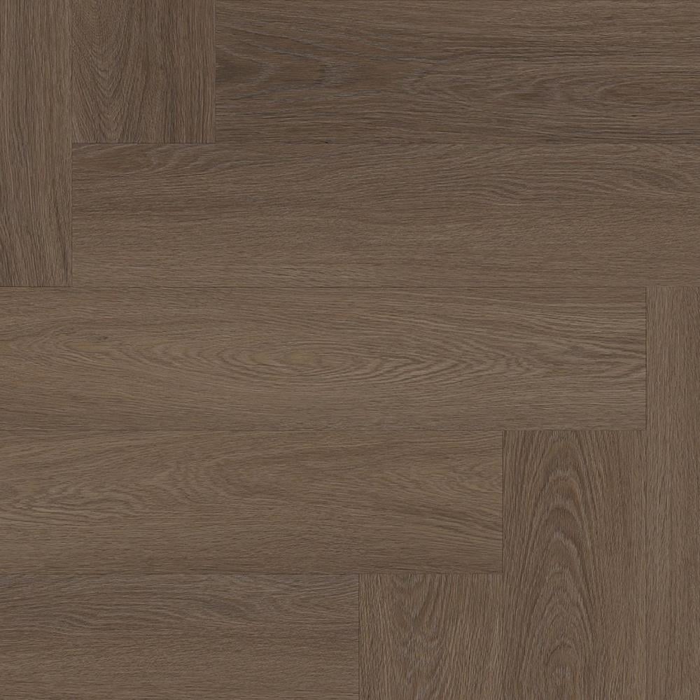 Floorlife Yup Fulham herringbone brown lijm pvc 770x154x2,5mm 0,55
