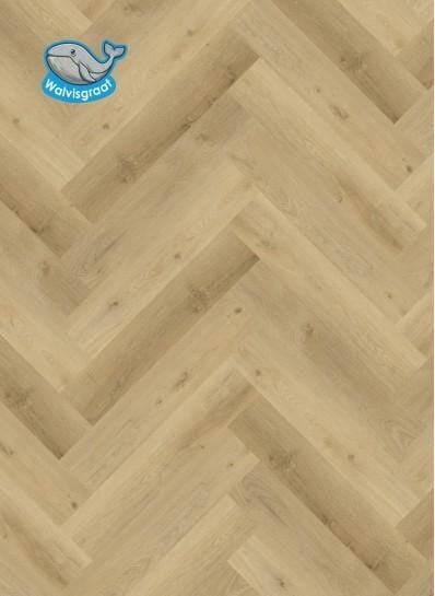 Vario Walvisgraat Prestige Oak Light lijm PVC 890x178x2,5mm 0,55