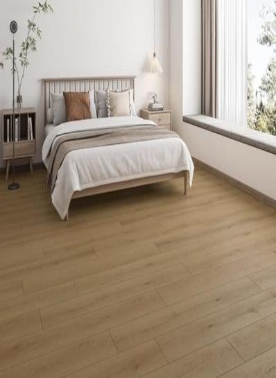 Firmfit Silent klik PVC 1532x232x7,5mm 0,55 (met geïntegreerde ondervloer, wel 10DB) - sfeerfoto 1