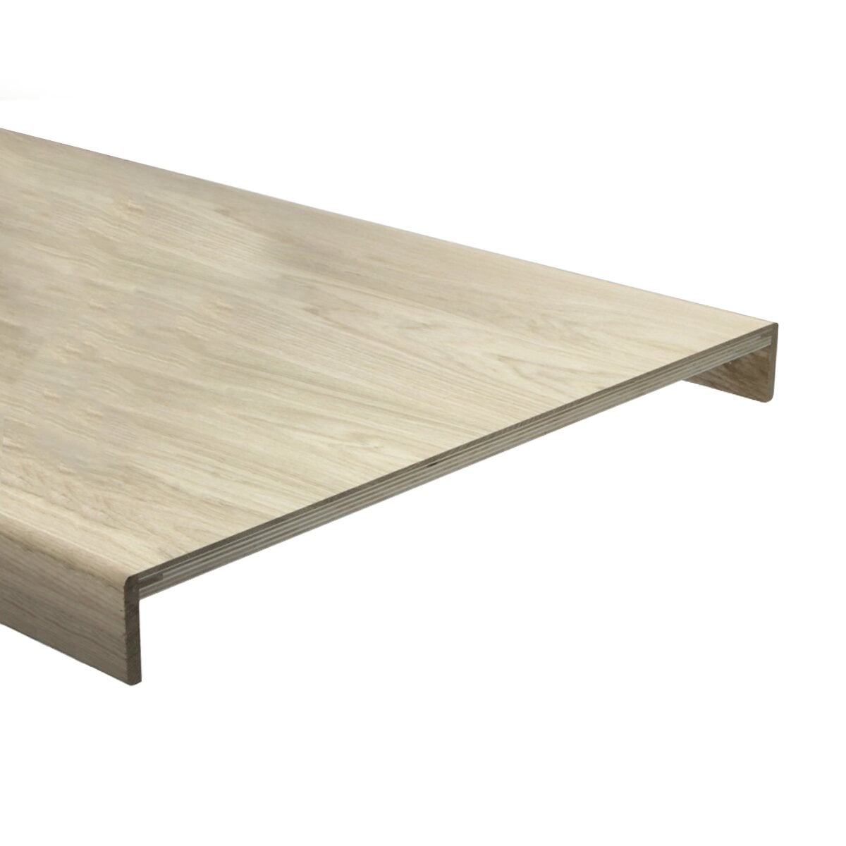 Trede natuur eiken onb. 92x57 cm (2 x neus 6 cm)