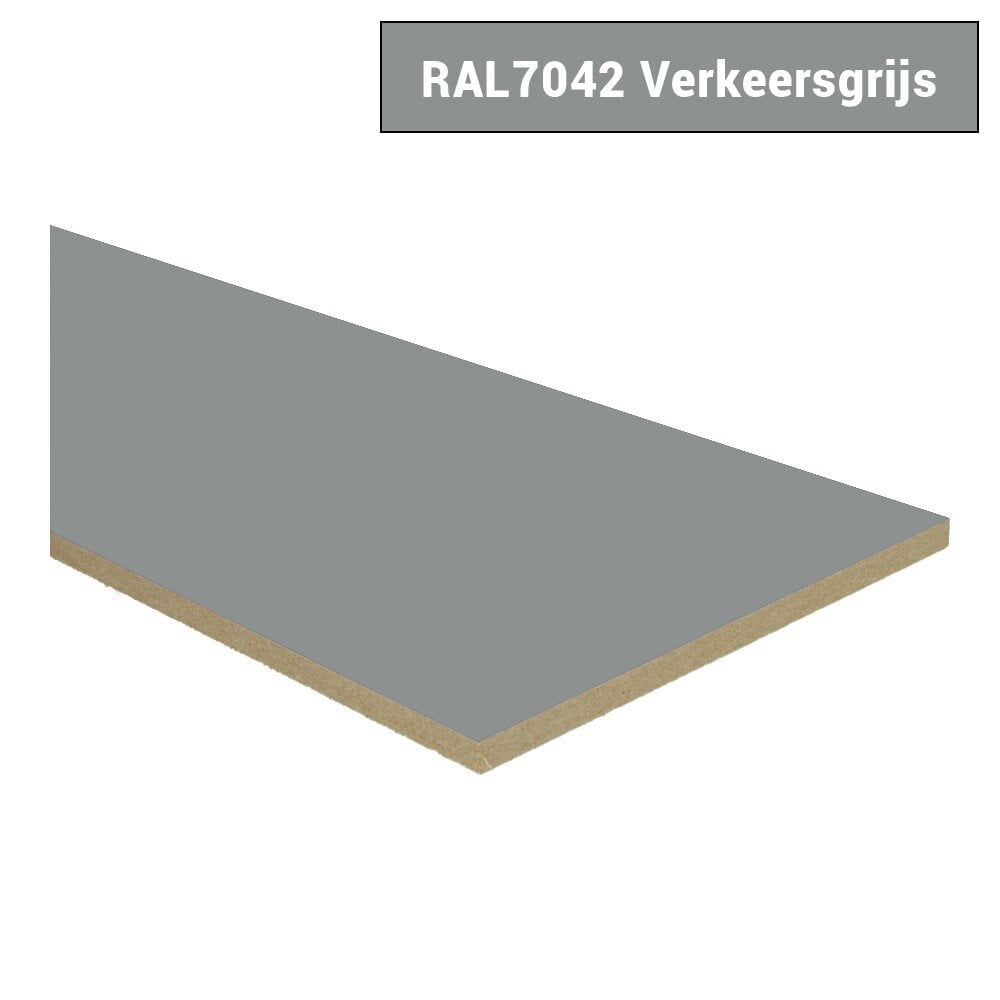 Trapwang folie 40 x 280 cm RAL9005/RAL7042