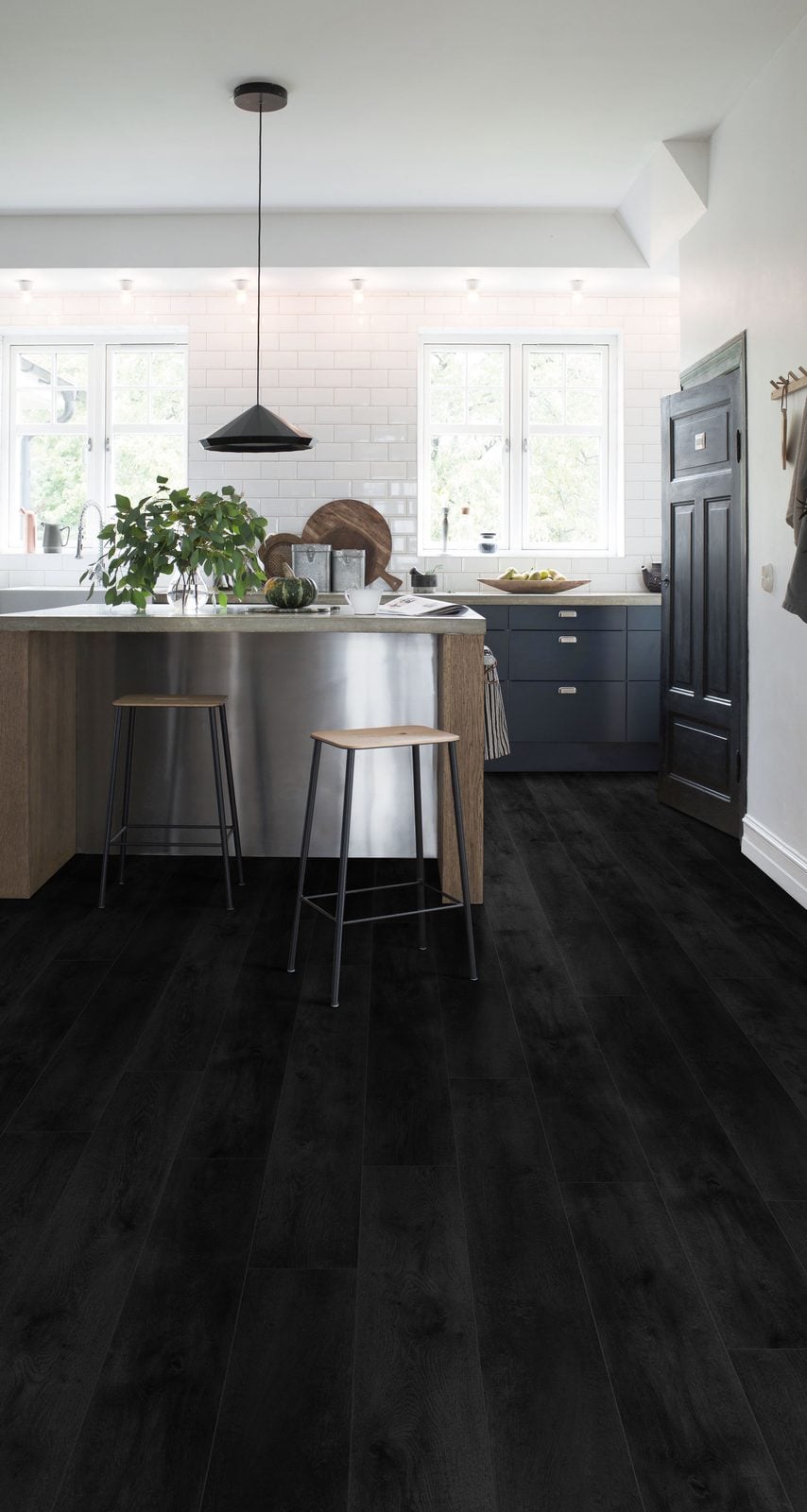 Stech Klik PVC Vonken 1532x225x5mm 0,55mm (met geïntegreerde ondervloer)