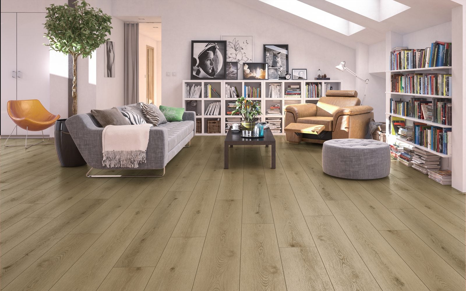 Superior Klik PVC Java 1532x232x7,5mm 0,55 (met geïntegreerde ondervloer 10DB)