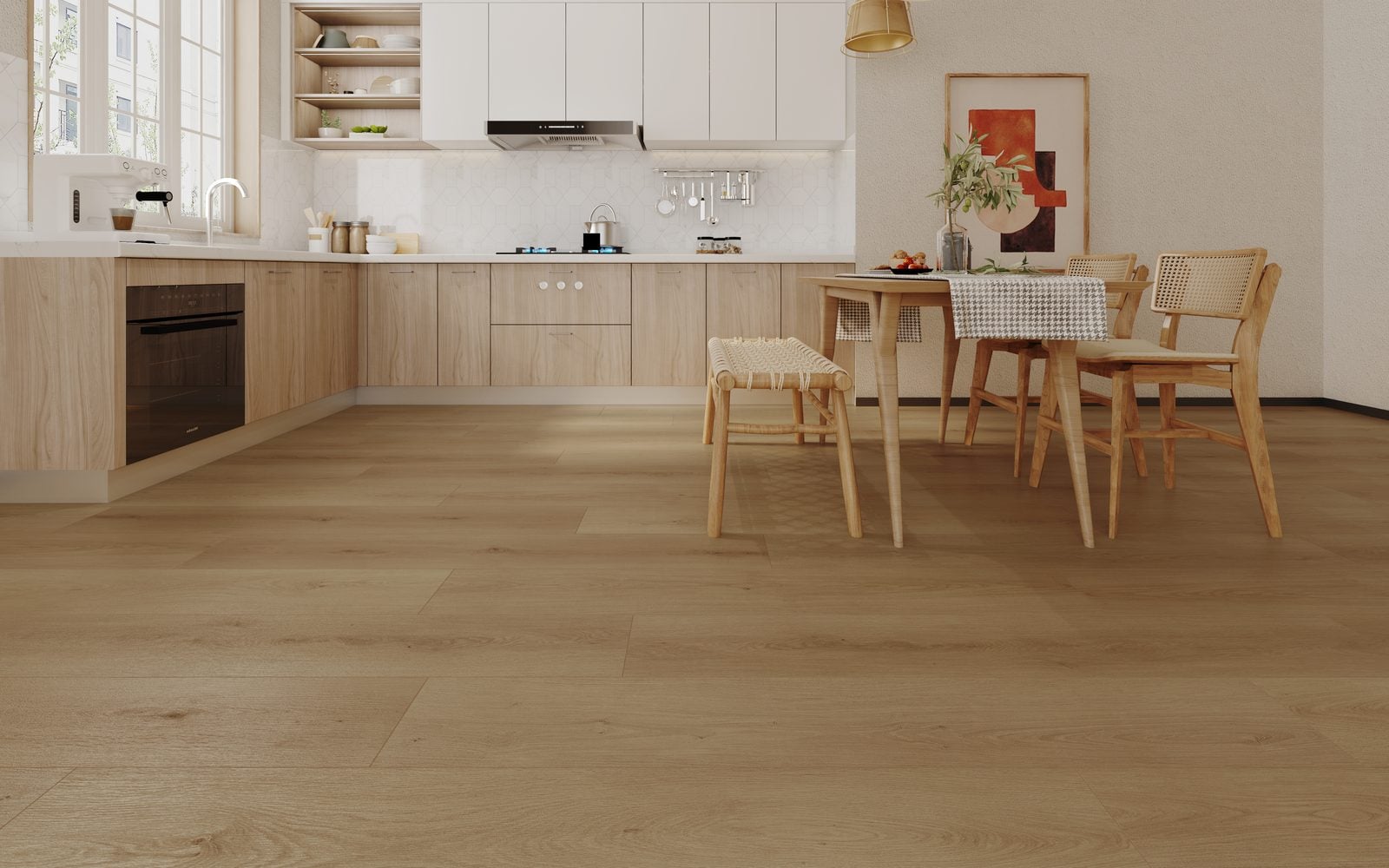 Superior Klik PVC Leros 1532x232x7,5mm 0,55 (met geïntegreerde ondervloer 10DB)