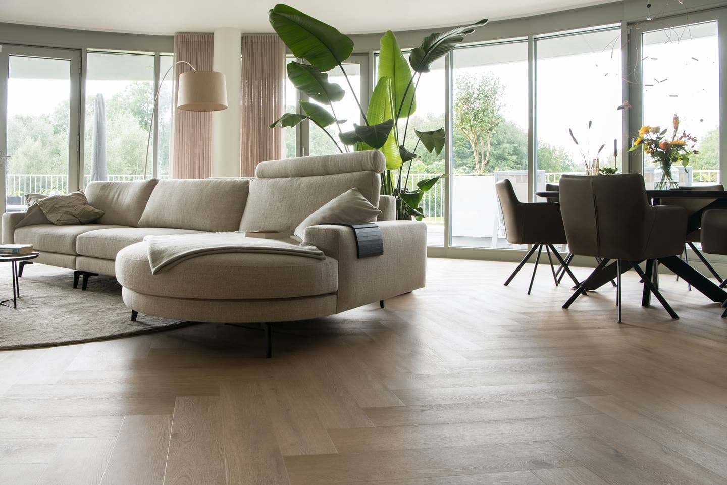 Lijm PVC Visgraat bij De familie Kohler