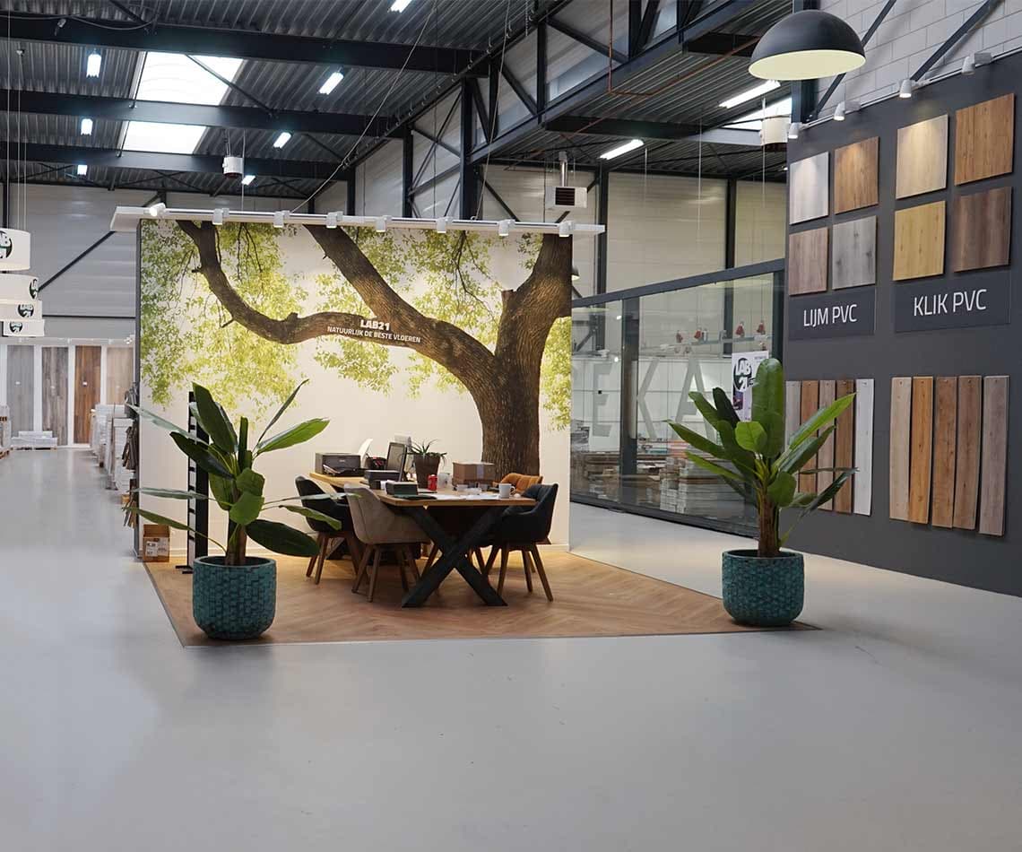 LAB21 showroom in Amersfoort