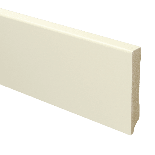 MDF Moderne plint 90x15 voorgelakt RAL 9001