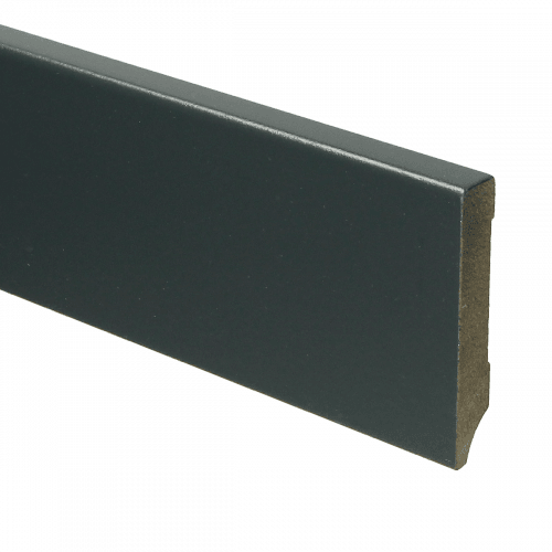 MDF Moderne plint 70x12 voorgelakt RAL 7016