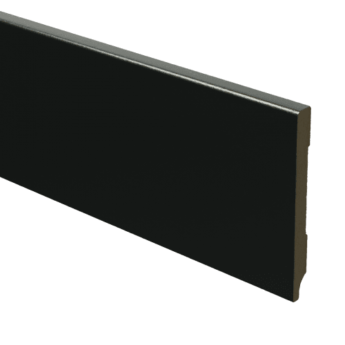 MDF Moderne plint 90x9 voorgelakt RAL 9005