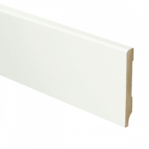 MDF Moderne plint 70x9 voorgelakt RAL 9016