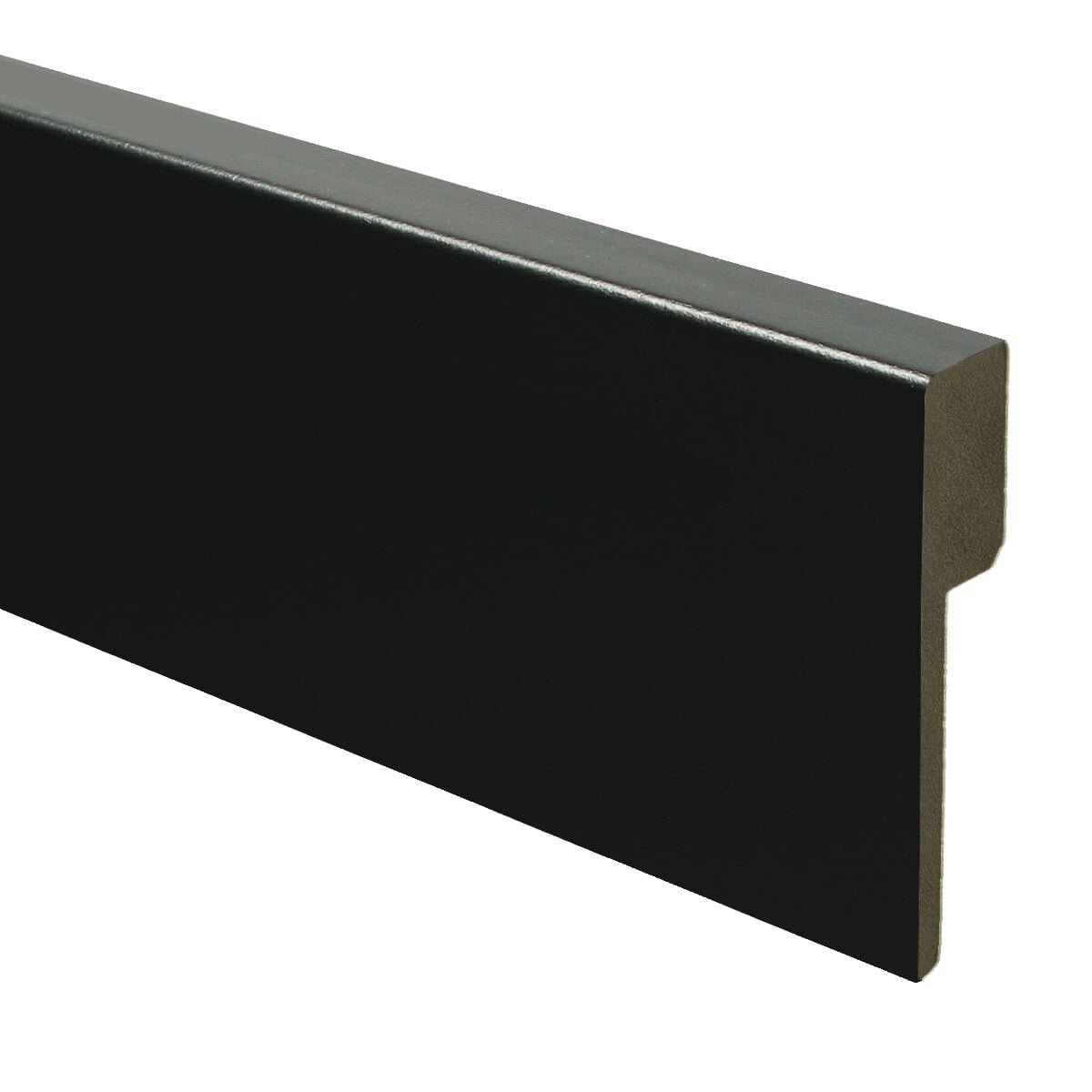MDF Renovatieplint modern 90x18 voorgel. RAL 9005