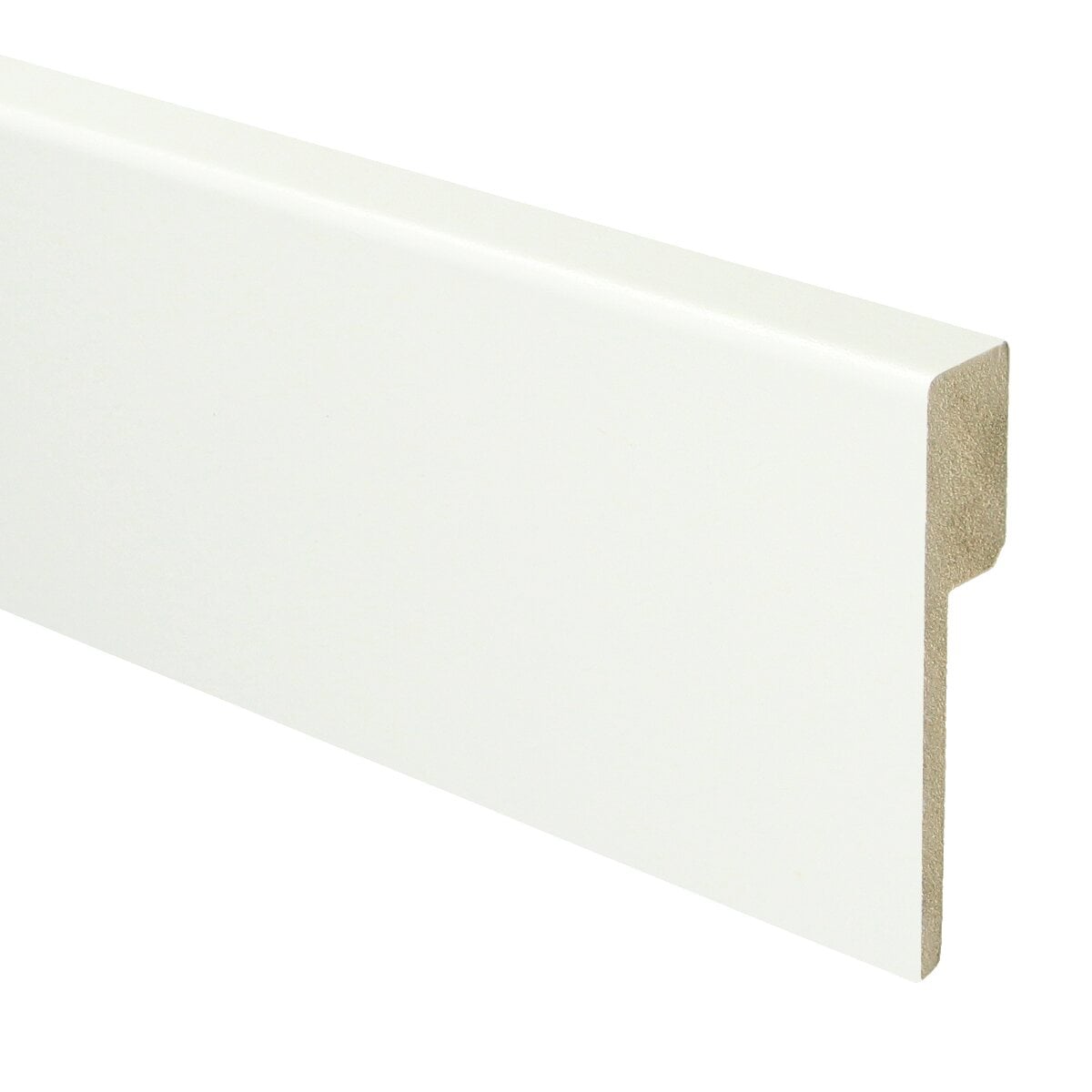 MDF Renovatieplint modern 90x18 voorgel. RAL 9016
