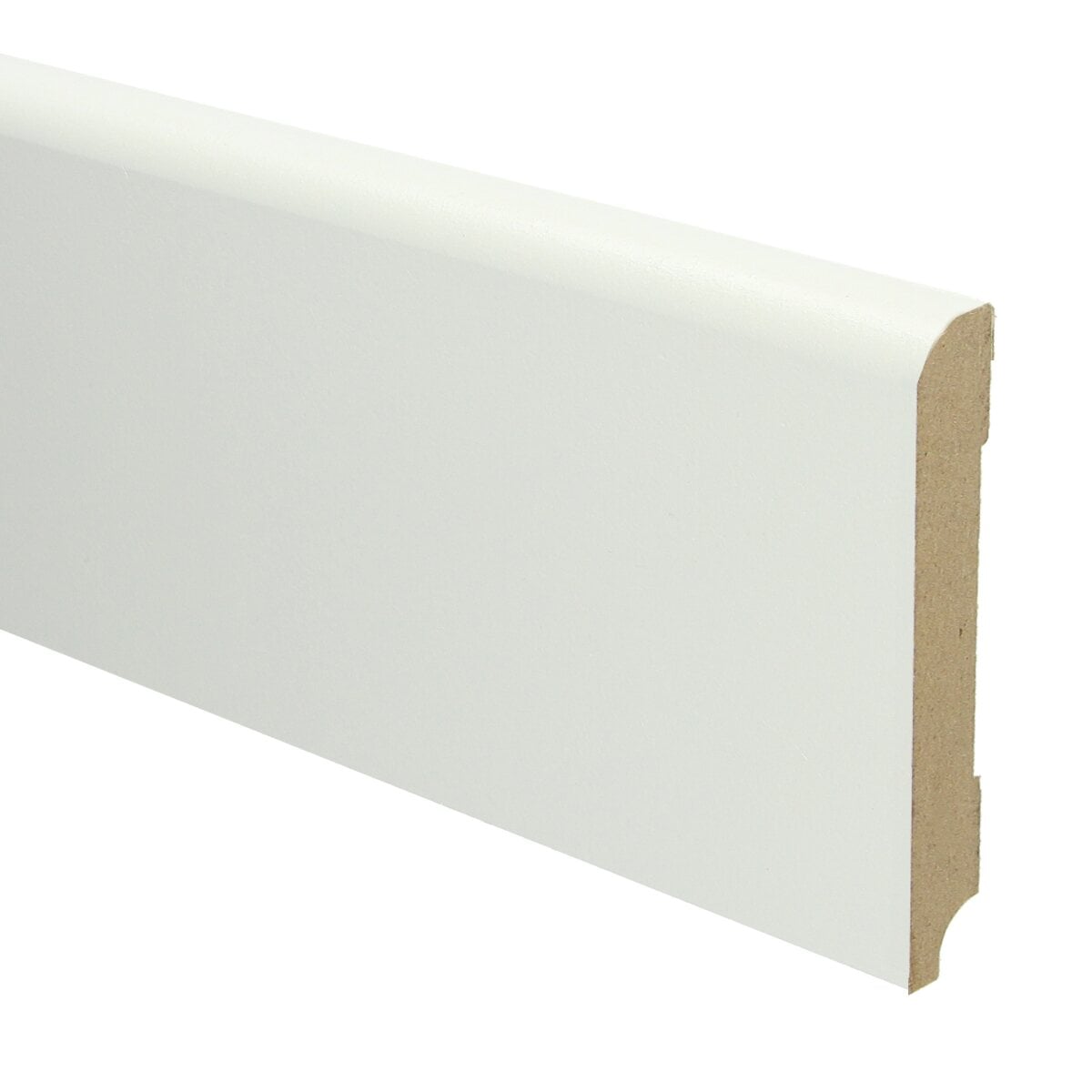 MDF Koloniale plint 120x18 wit voorgelakt RAL 9010