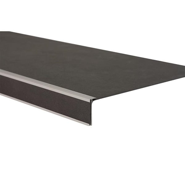 StairTech PVC Steendecor traptredeset 4-trede 130cm antraciet