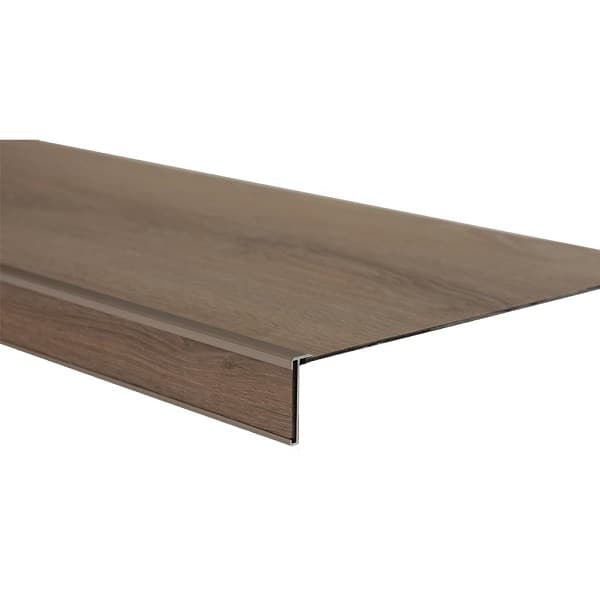 StairTech PVC Houtdecor traptredeset 4-trede 130cm gerookt