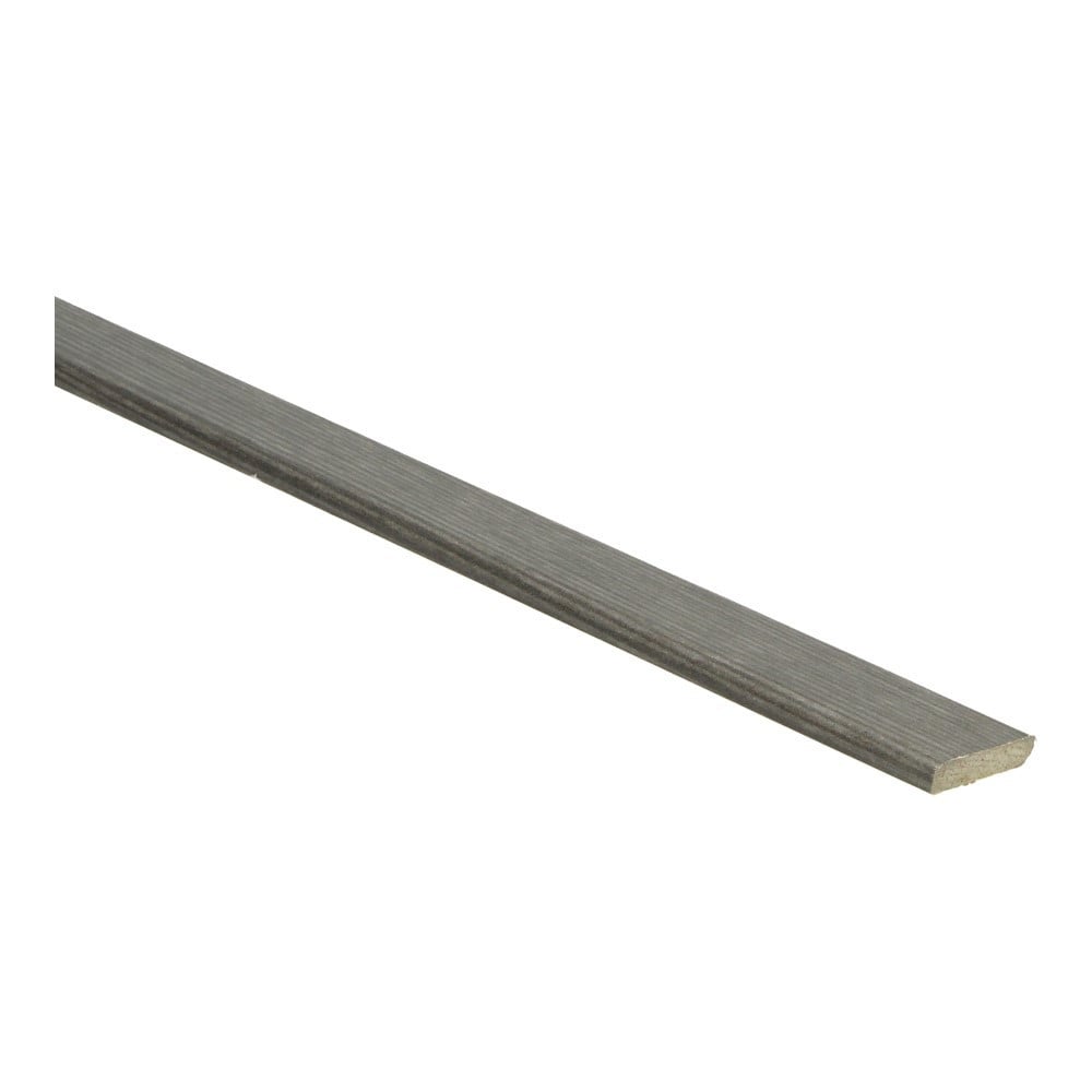 Platte plint met plakstrip titanium eik