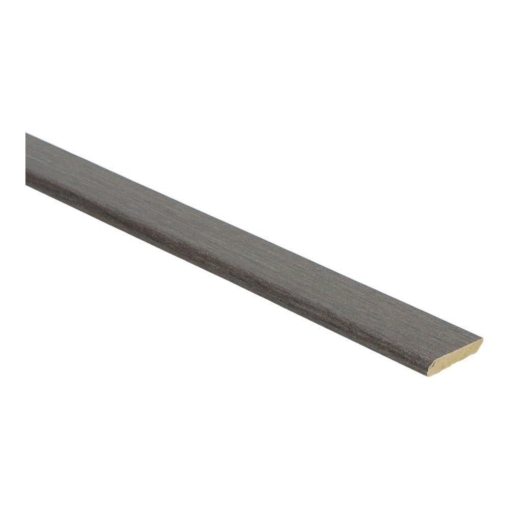 Platte plint met plakstrip franse eik grijs vernist