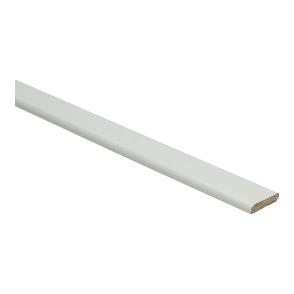Platte plint met plakstrip grijs