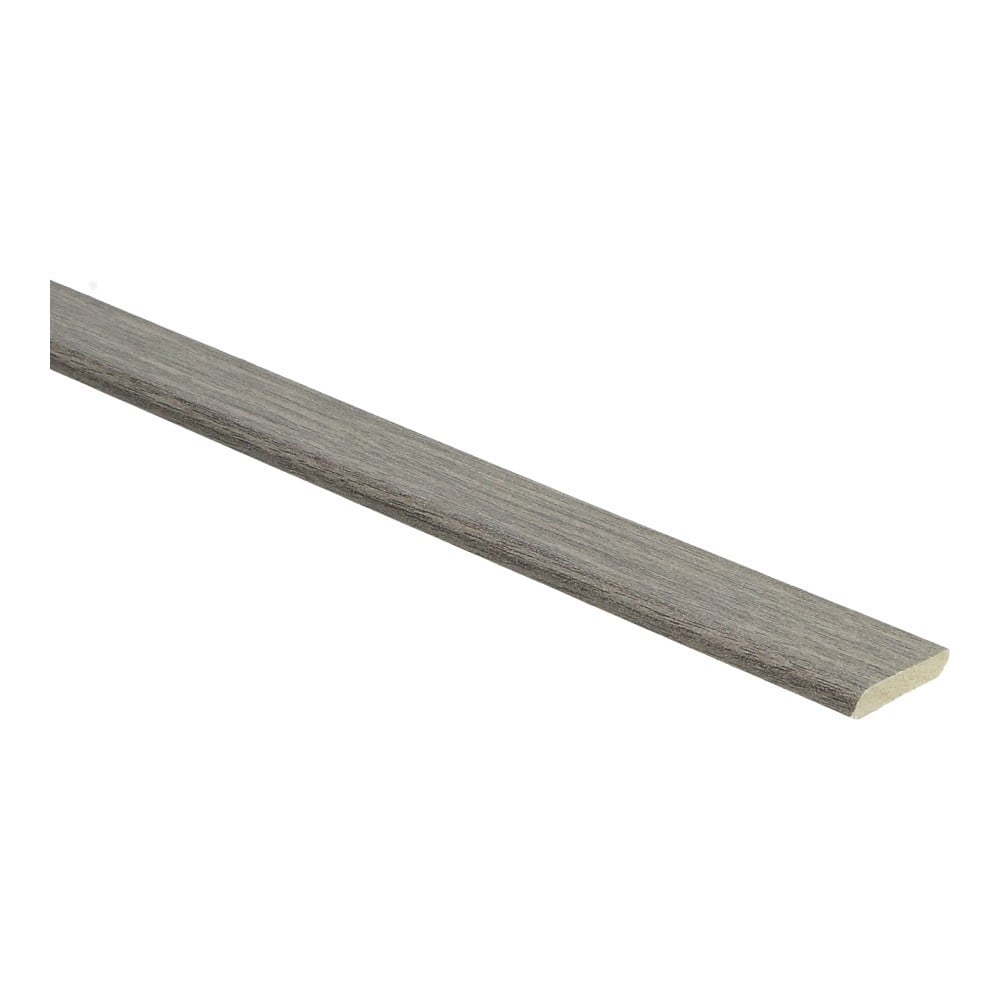 Platte plint met plakstrip grijze teak