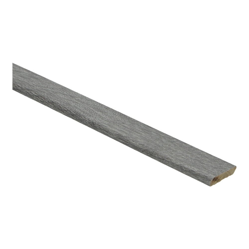 Platte plint met plakstrip eiken blauwgrijs