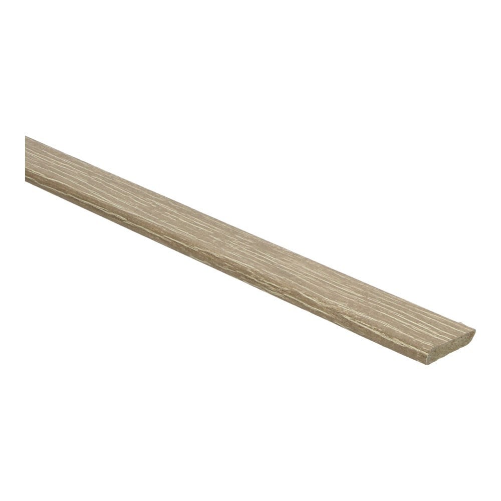 Platte plint met plakstrip antiek eiken beige