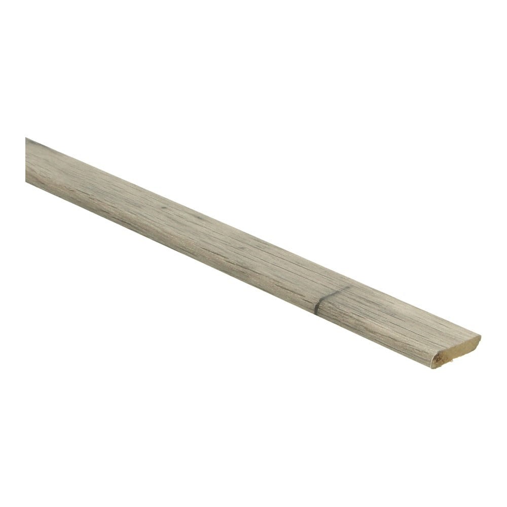 Platte plint met plakstrip oud eiken licht