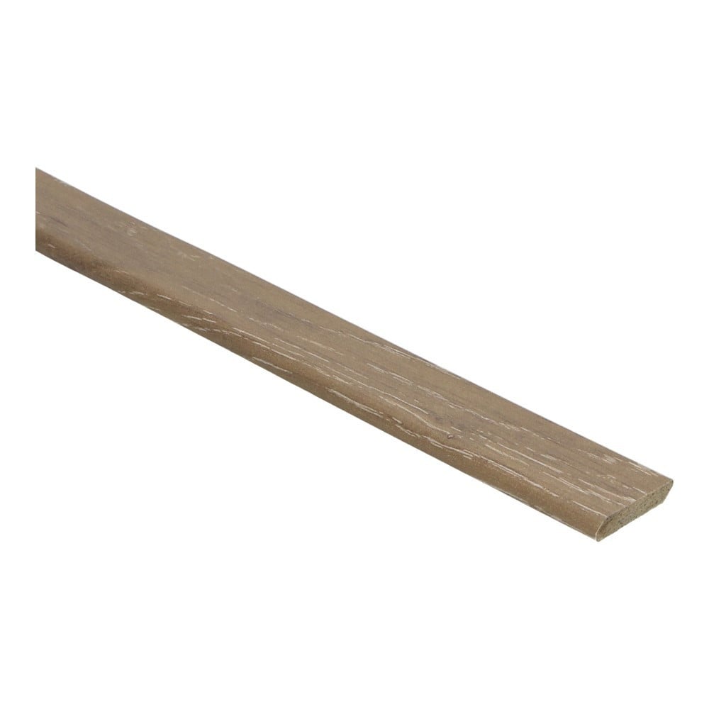 Platte plint met plakstrip canadees eik geborsteld