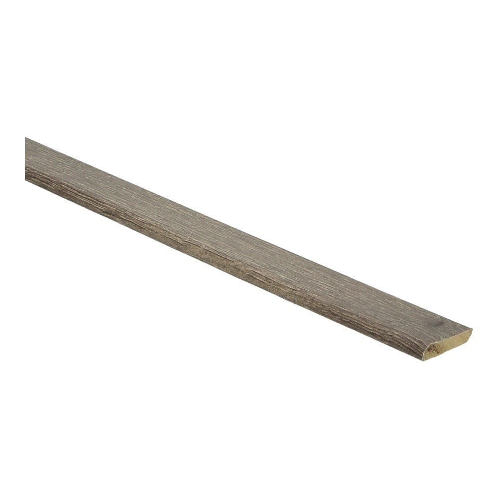 Platte plint met plakstrip eiken drijfhout bruin
