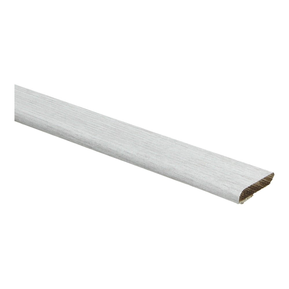 Platte plint met plakstrip engelse eik lichtgrijs