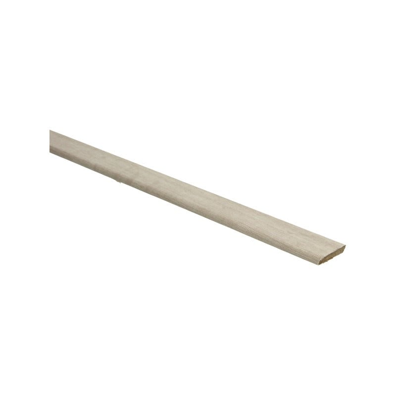 Platte plint met plakstrip eiken beige
