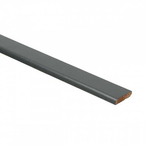Platte plint plakstrip antraciet RAL 7016