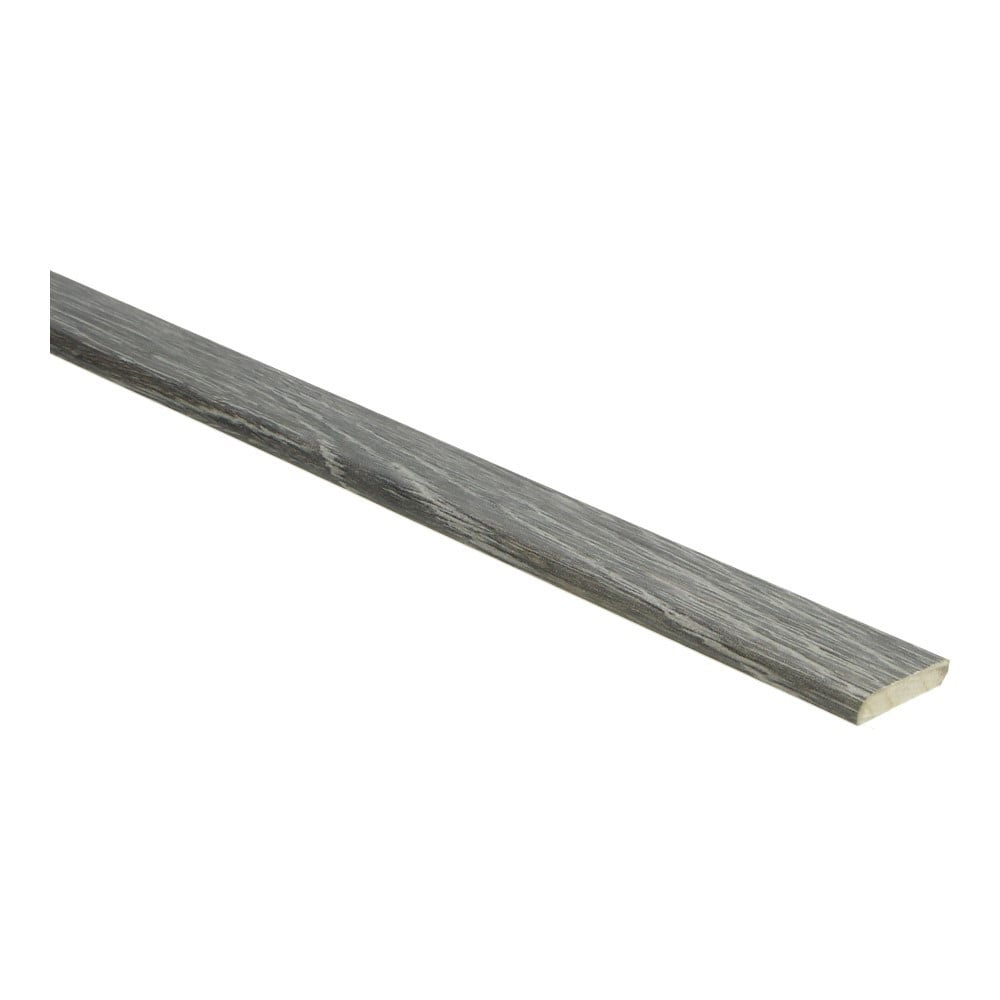 Platte plint met plakstrip scarlet oak dark grey