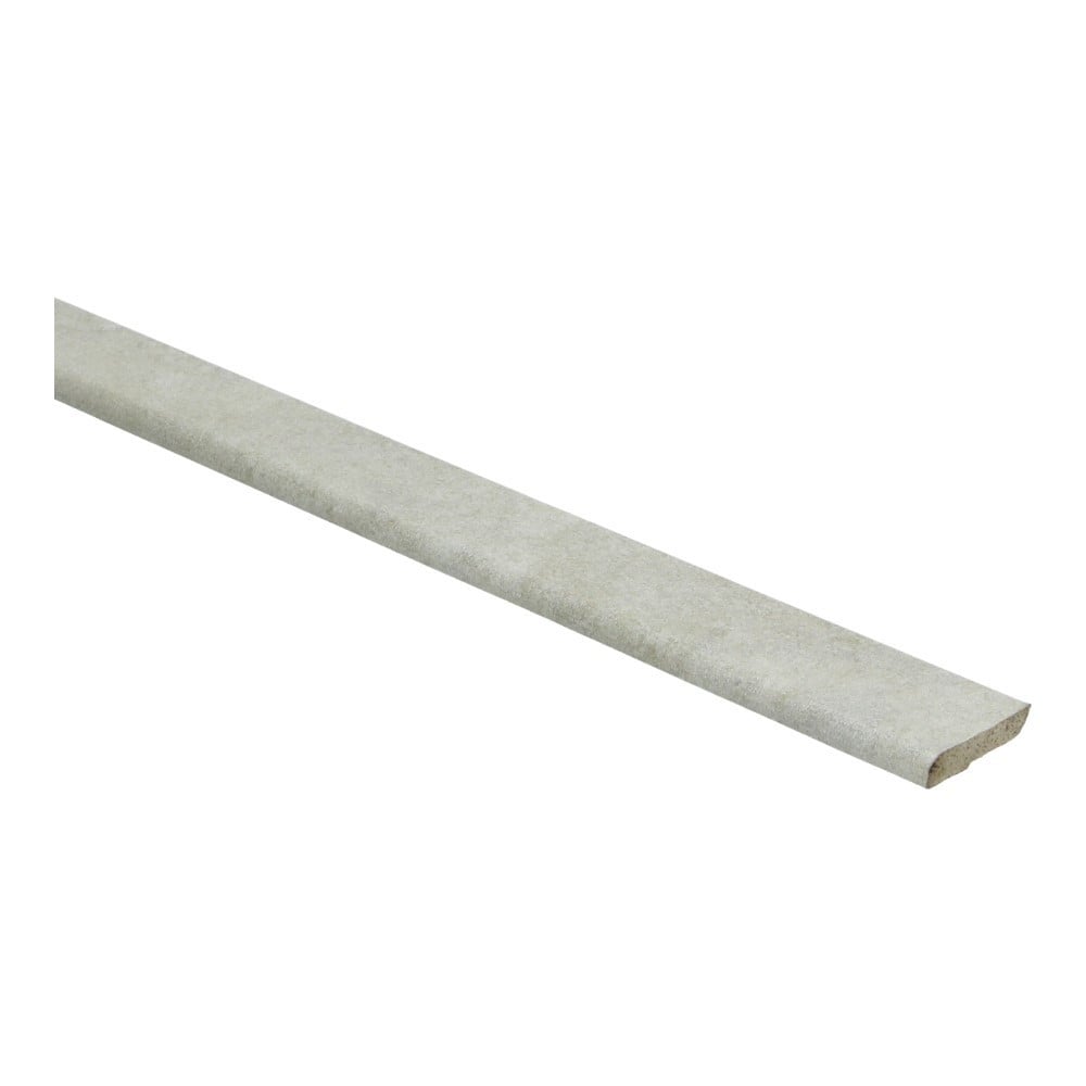 Platte plint met plakstrip valley stone light grey