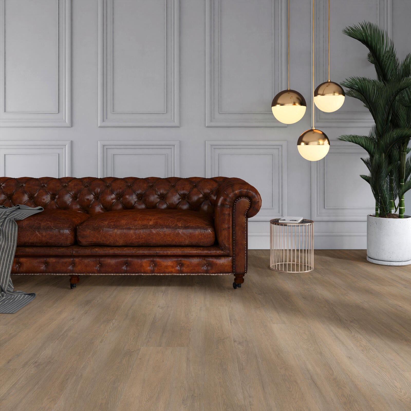 Viva Lijm PVC Exclusive 8300 Plain Oak XL 1422x229x2,5mm 0,55