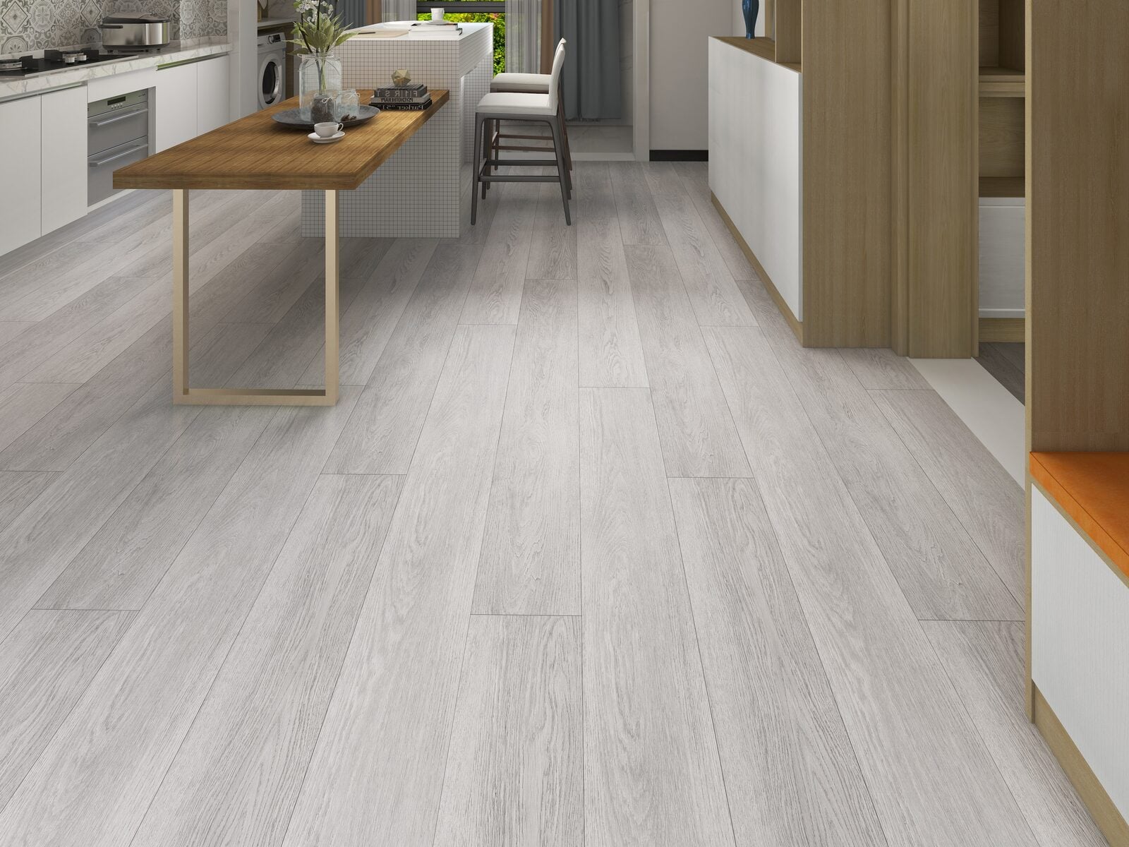 EasyFit Klik PVC Pori 214 1220x228x5mm 0,30 (met geïntegreerde ondervloer geen 10DB)