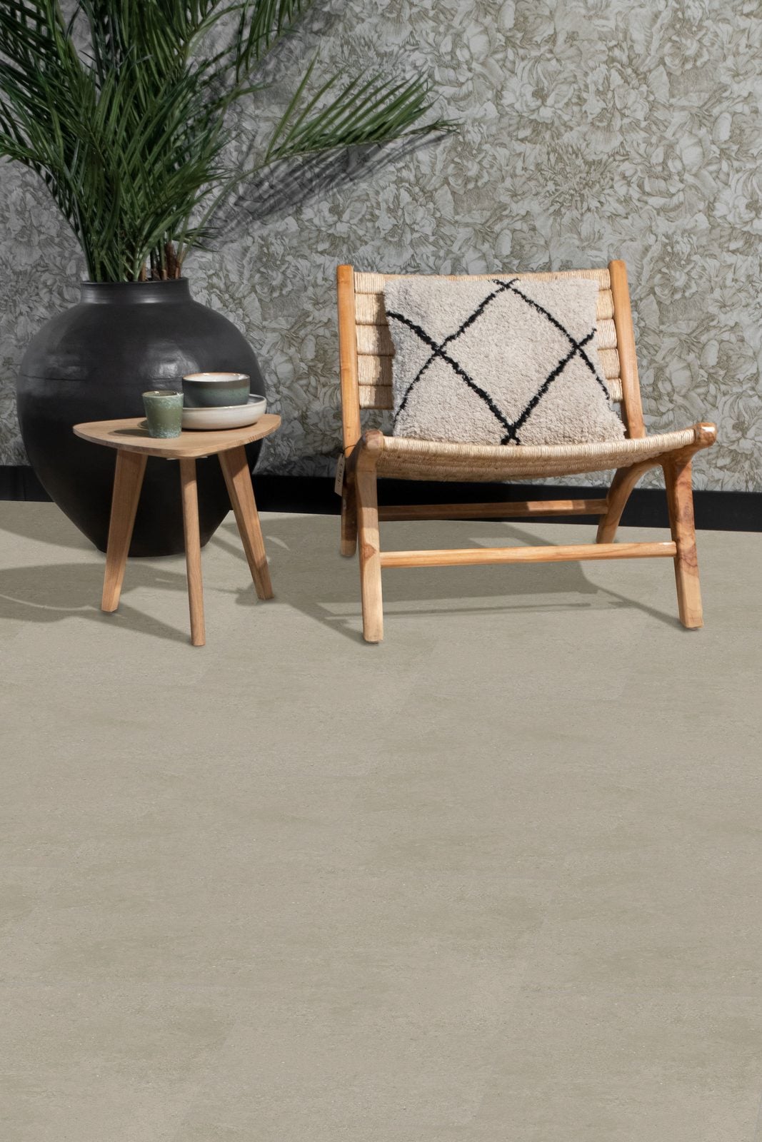Cortina Fusion arctic sand klik pvc tegel 914x457x6mm 0,55 (met geïntegreerde ondervloer)