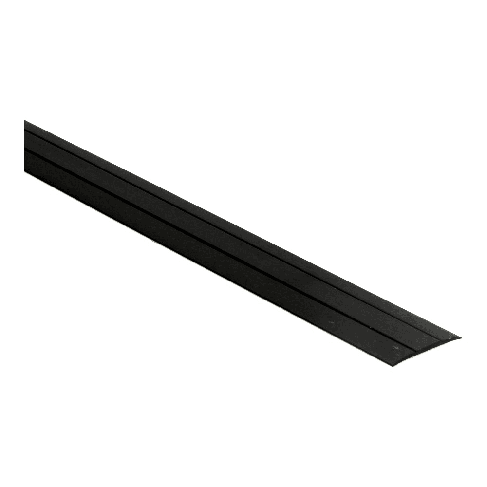 Dilatatieprof 37mm alu zwart 1m