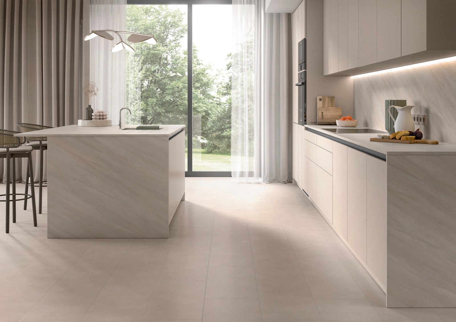 Poseidon Laminaat Stone Sabbia 8mm 1292x327x8mm 4V