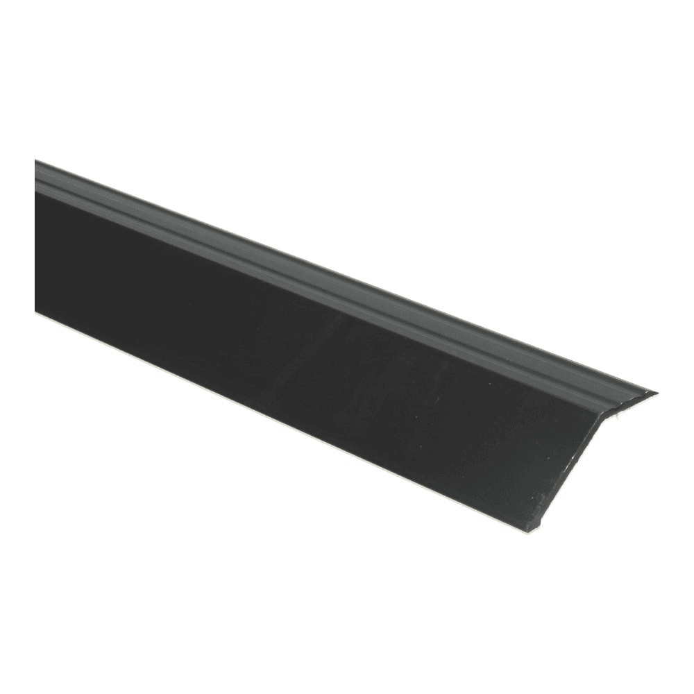 Overgangsprof 22mm alu zwart 2,7m