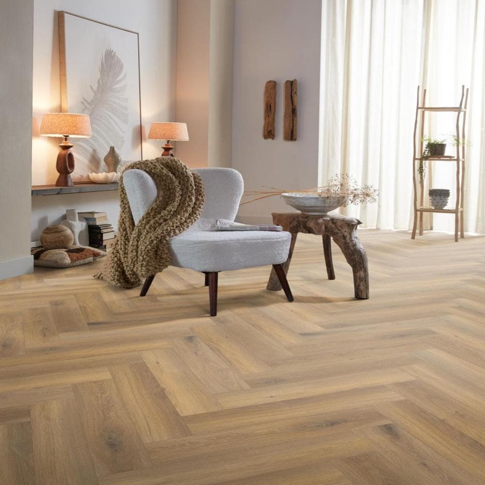 Bayside Visgraat Laminaat Eiken 665x133x8mm 4V