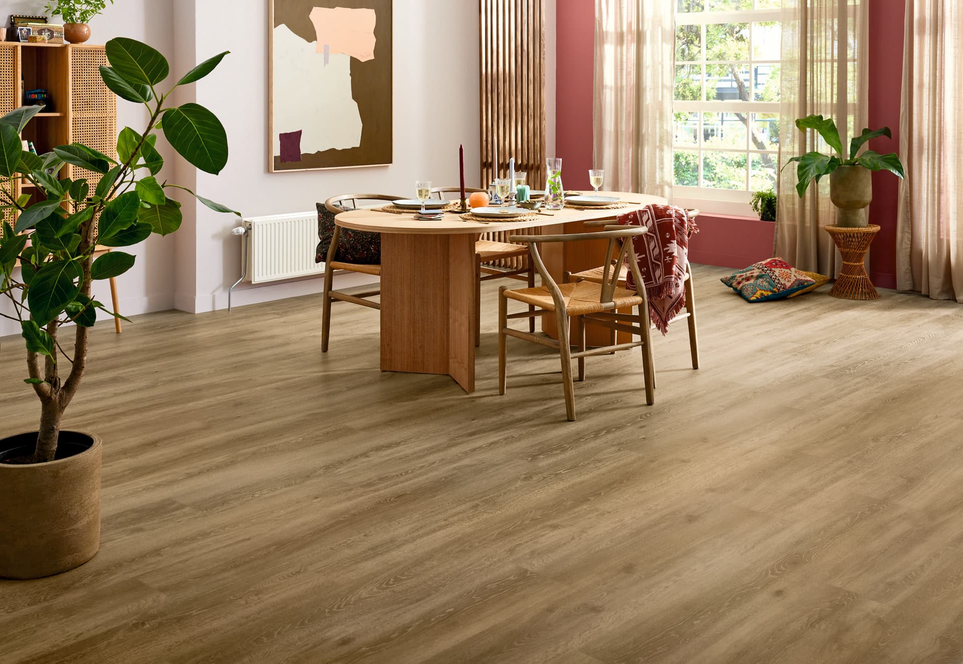 Lijm PVC mFLOR 56315 Authentic Oak XL Apulia 1500x230x2,5mm 0,55