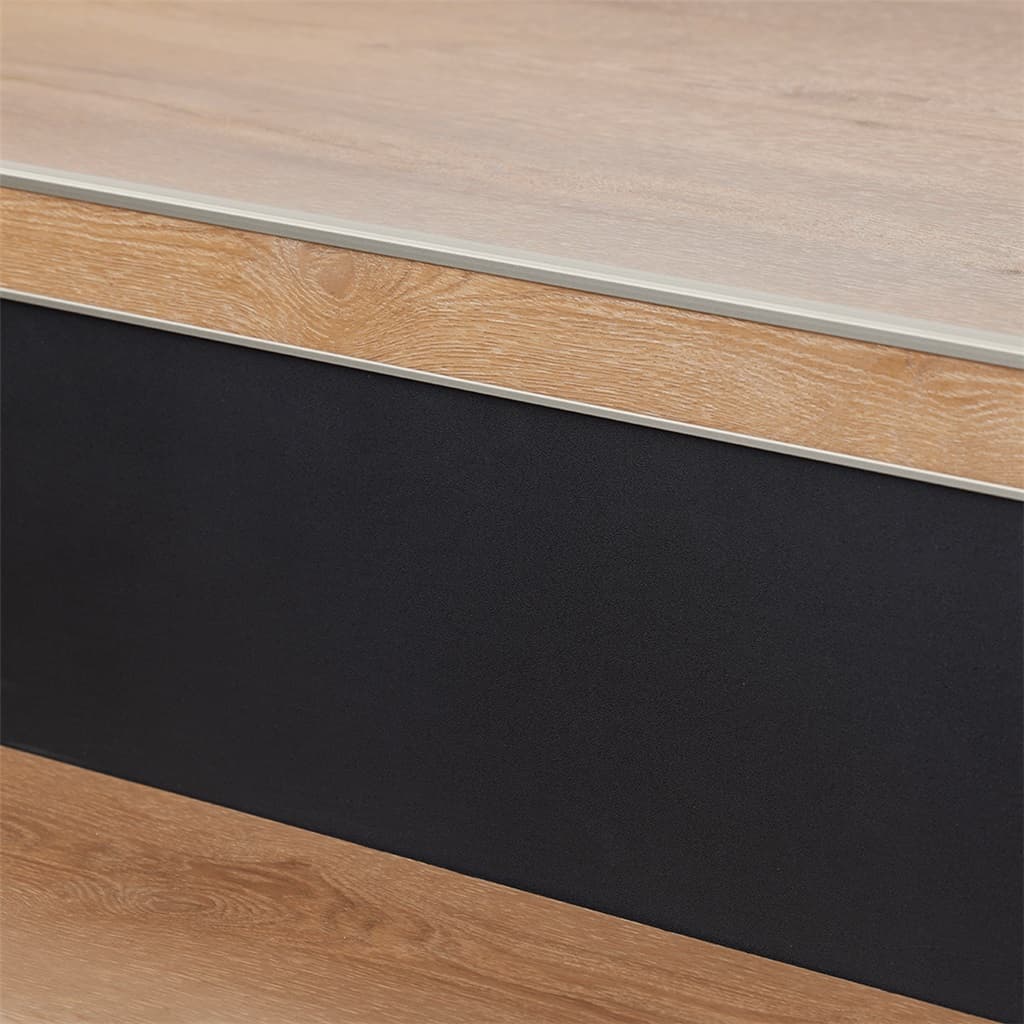 StairTech PVC Stootbord pvc 18 stuks 130cm zwart R9005 steenstructuur