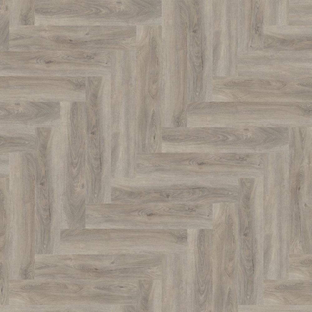 Ambiant Spigato visgraat Robusto light grey klik pvc 730x146x7mm 0,55 (met geïntegreerde ondervloer 10DB)