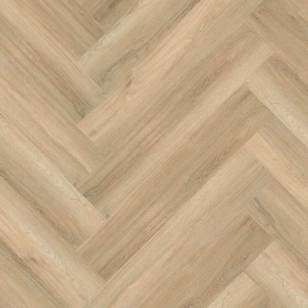 Floorlife Yup Herringbone Paddington beige klik pvc 600x150x7mm 0,55 (met geïntegreerde ondervloer 10DB)