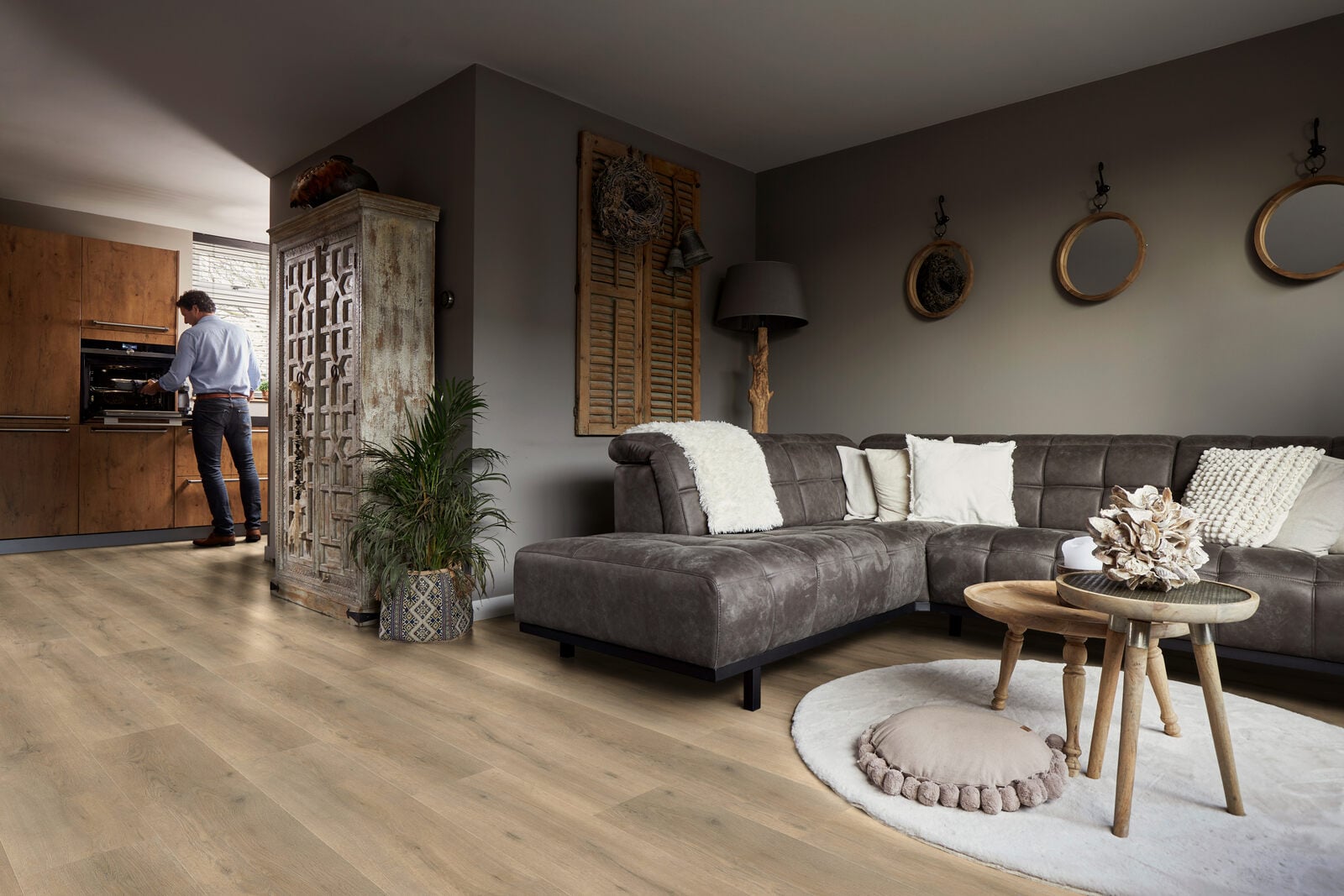 Viva Lijm PVC 6830 Oak 1422x229x2,5mm 0,55