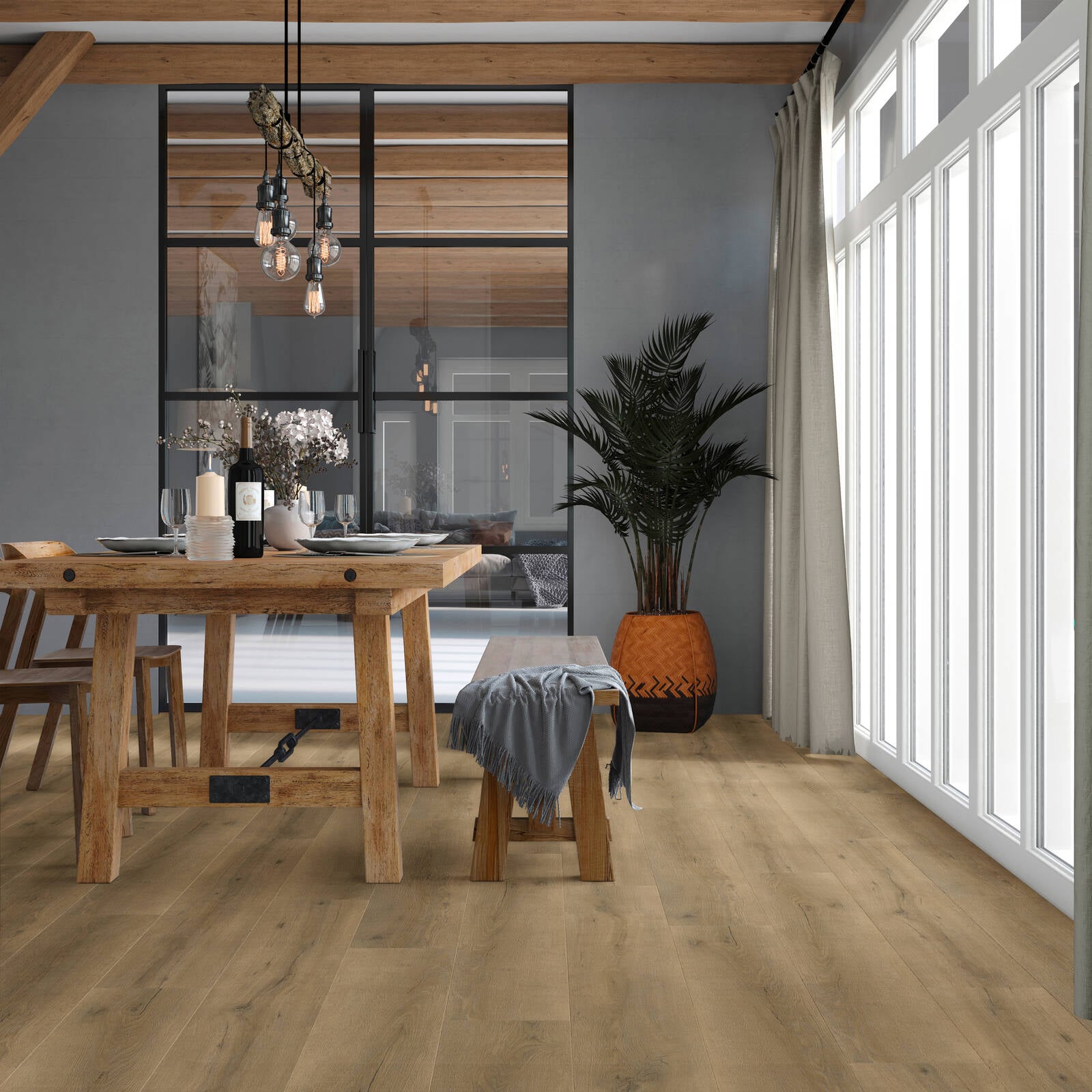 Viva Lijm PVC 6870 Oak 1422x229x2,5mm 0,55
