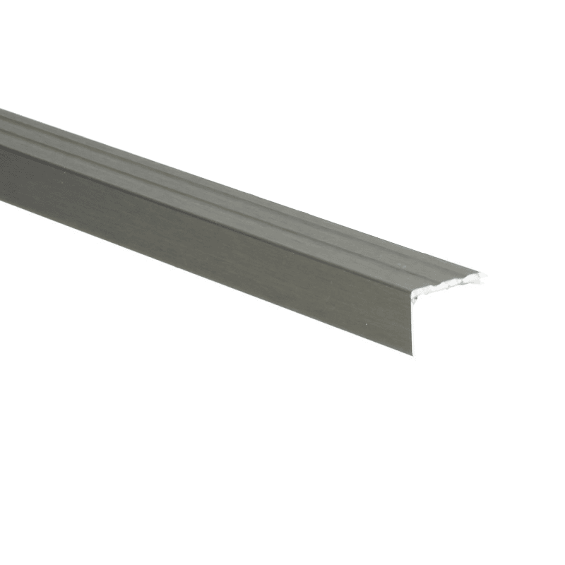 Hoeklijnprofiel 17mm RVS geborsteld 3m